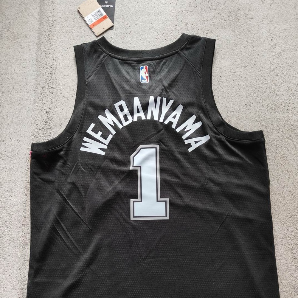 NEW Victor Wembanyama San Antonio Spurs 2026 City Edition Jersey Size L - Picture 2 of 2